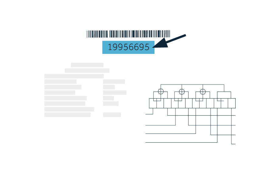 Find GSRN-nummer på elmåleren